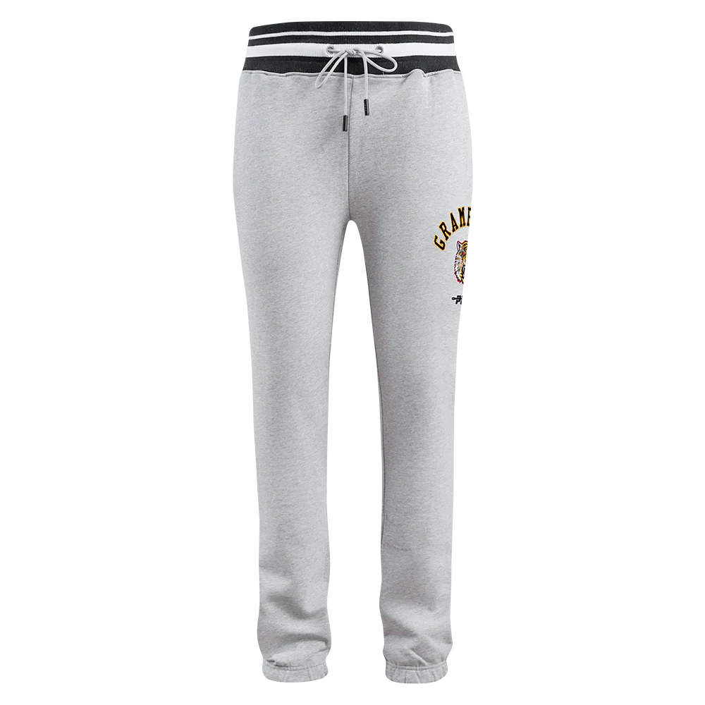 GRAMBLING STATE UNIVERSITY CLASSIC MEN'S STACKED LOGO SWEATPANT
