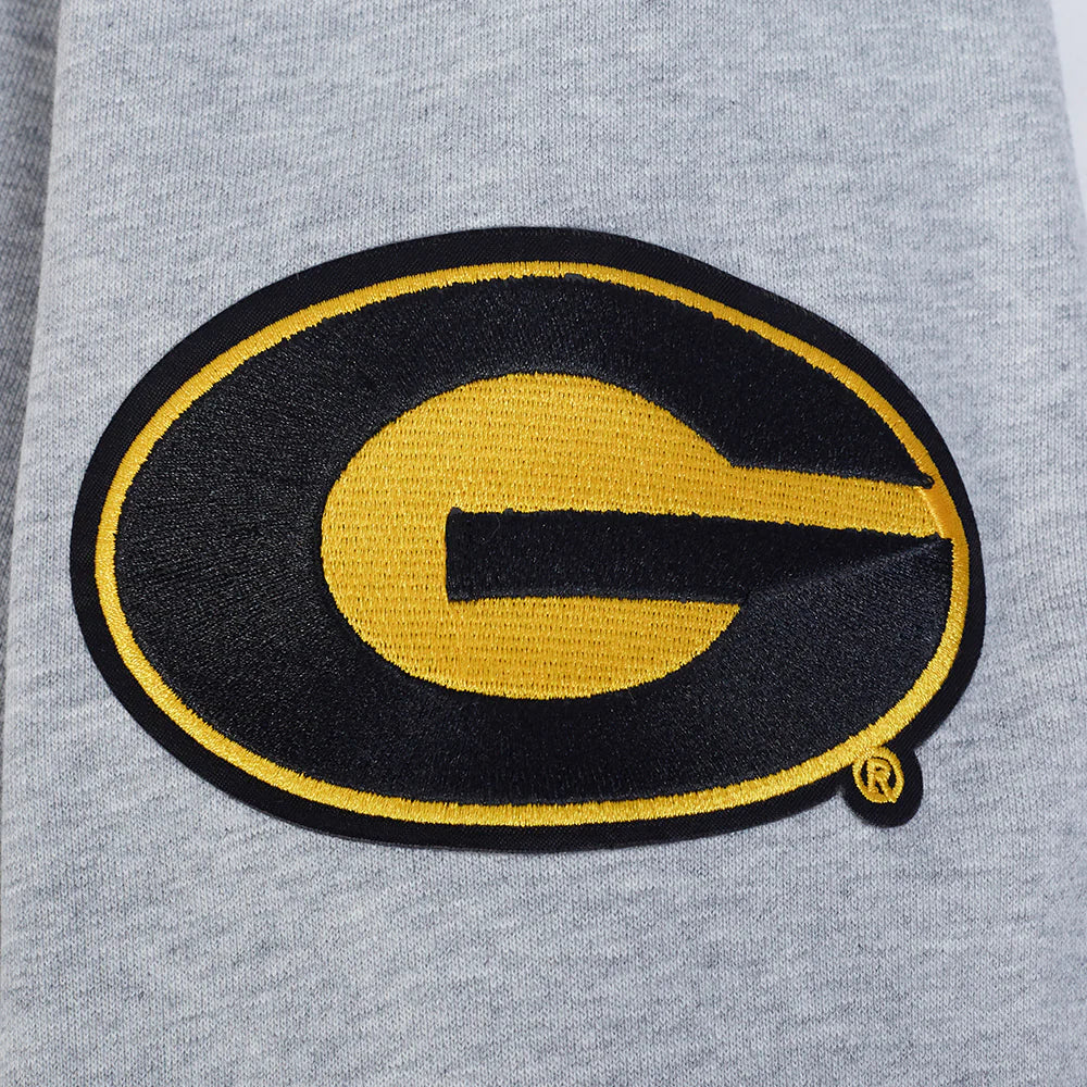 GRAMBLING STATE UNIVERSITY CLASSIC MEN'S STACKED LOGO PULLOVER HOODIE
