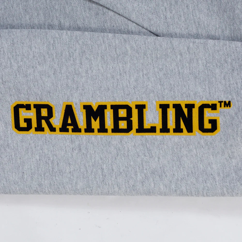 GRAMBLING STATE UNIVERSITY CLASSIC MEN'S STACKED LOGO PULLOVER HOODIE