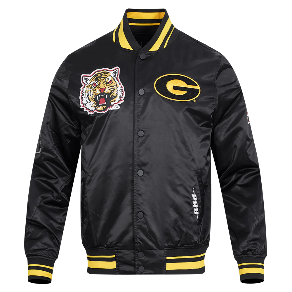 GRAMBLING STATE UNIVERSITY CLASSIC RIB SATIN JACKET