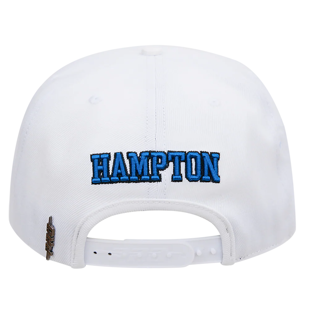 HAMPTON UNIVERSITY CLASSIC UNISEX STACKED LOGO WOOL SNAPBACK HAT