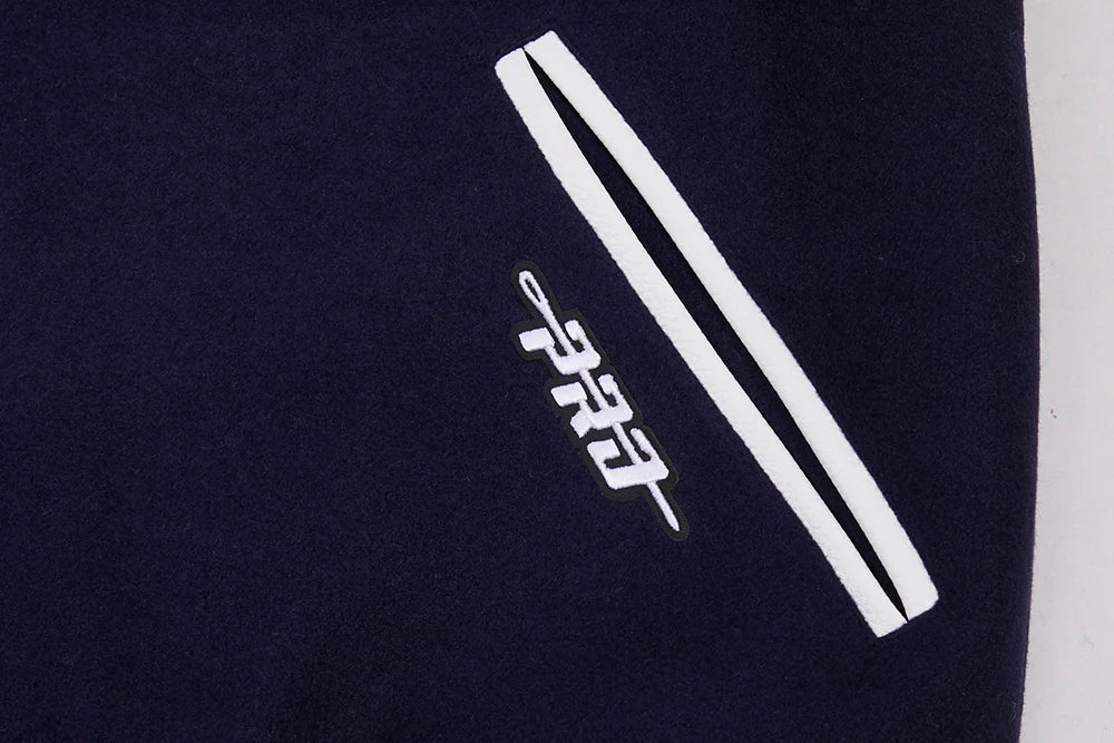 HOWARD UNIVERSITY CLASSIC RIB WOOL VARSITY JACKET