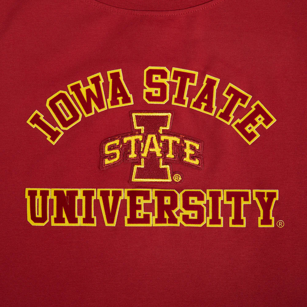 COLLEGE IOWA STATE UNIVERSITY COLLEGE CLASSIC ESSENTIALS WOMEN'S SJ BOXY TEE
