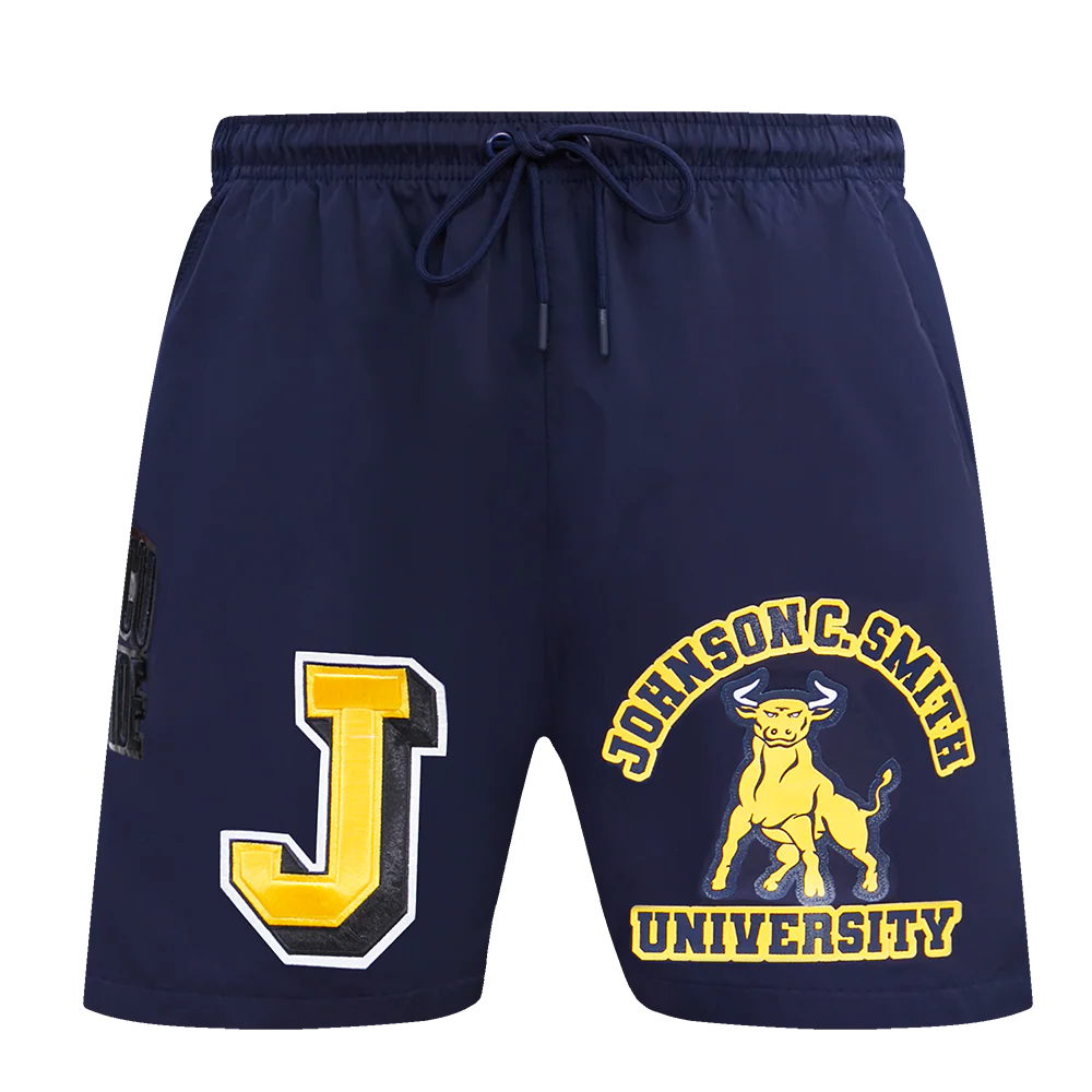 JOHNSON C. SMITH UNIVERSITY CLASSIC MEN'S WOVEN SHORT