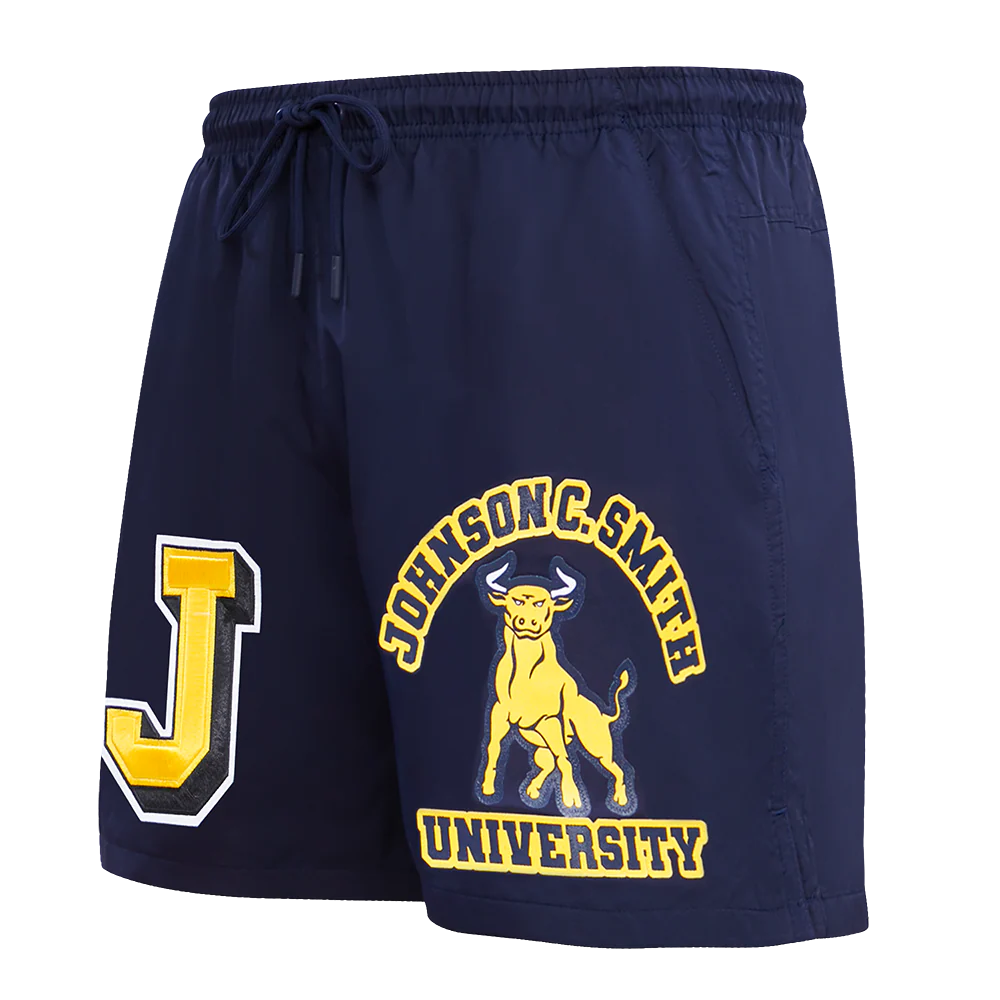 JOHNSON C. SMITH UNIVERSITY CLASSIC MEN'S WOVEN SHORT
