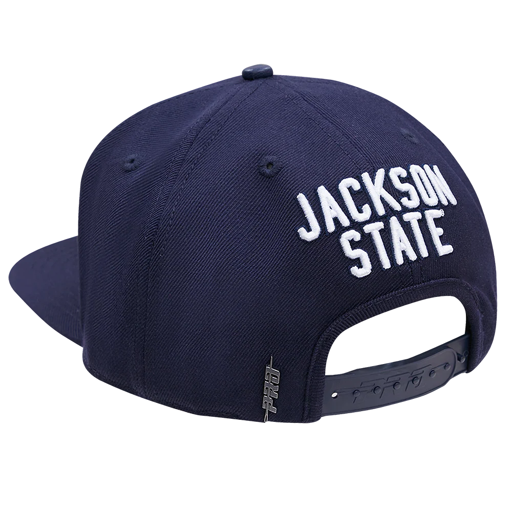 JACKSON STATE UNIVERSITY CLASSIC UNISEX STACKED LOGO WOOL SNAPBACK