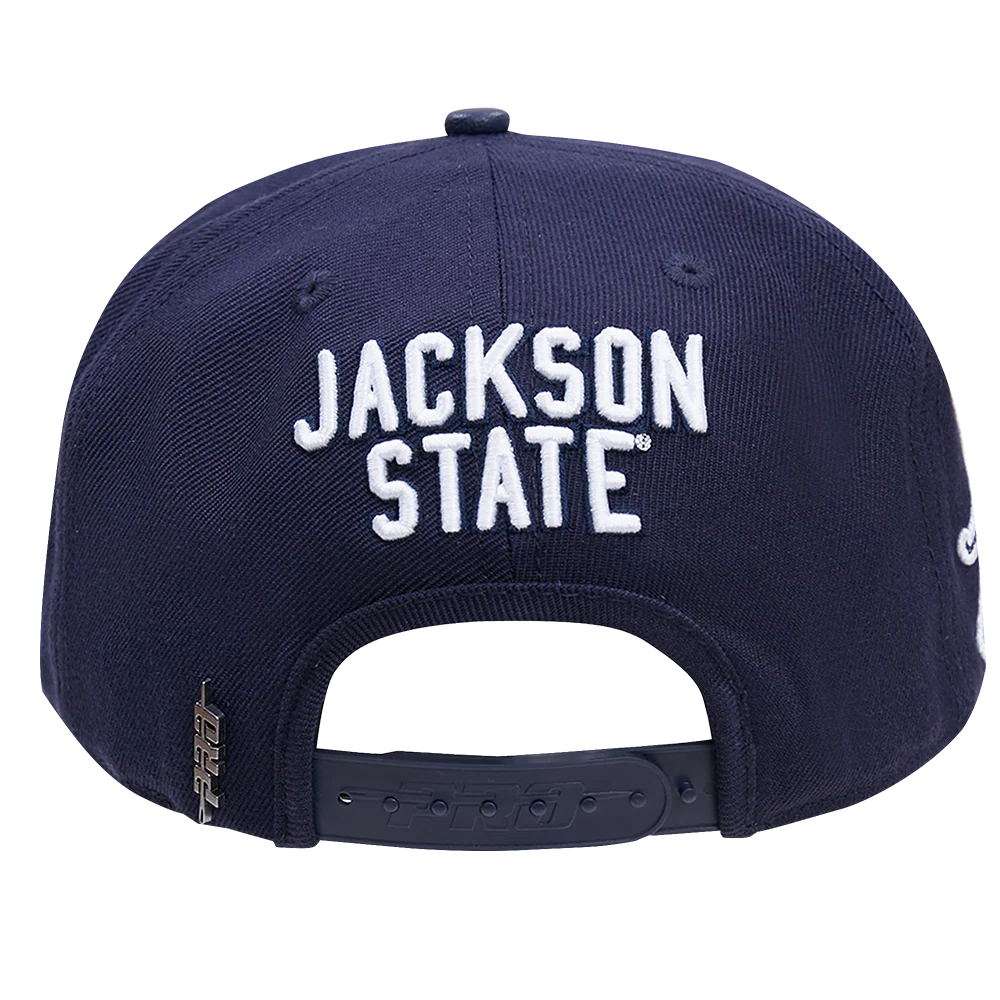 JACKSON STATE UNIVERSITY CLASSIC UNISEX STACKED LOGO WOOL SNAPBACK