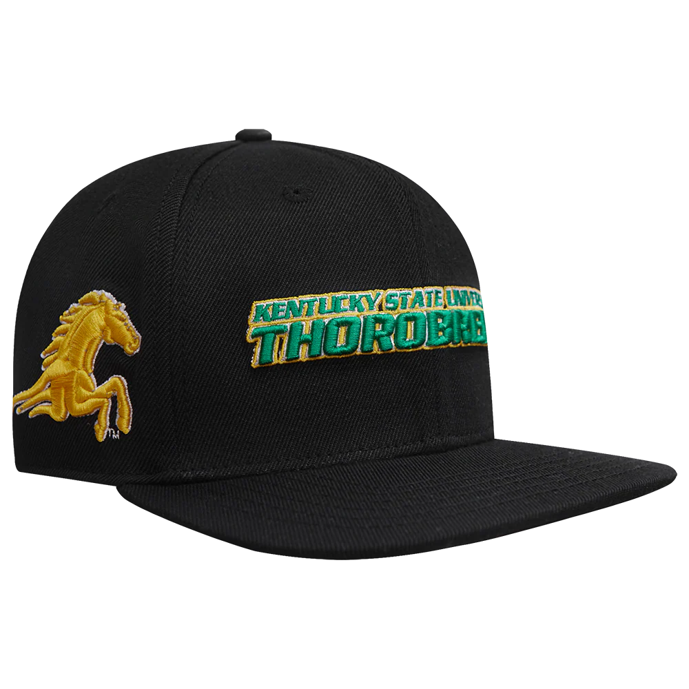 KENTUCKY STATE UNIVERSITY CLASSIC UNISEX STACKED LOGO WOOL SNAPBACK