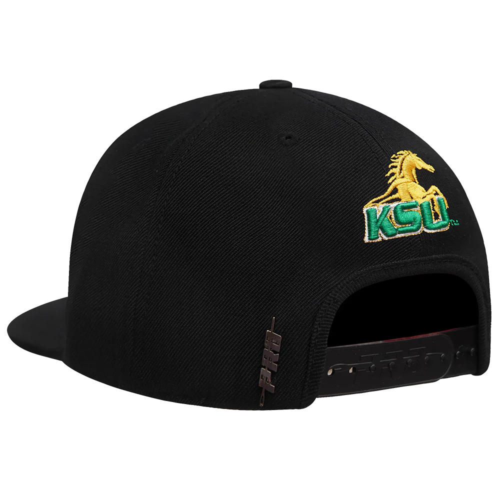 KENTUCKY STATE UNIVERSITY CLASSIC UNISEX STACKED LOGO WOOL SNAPBACK