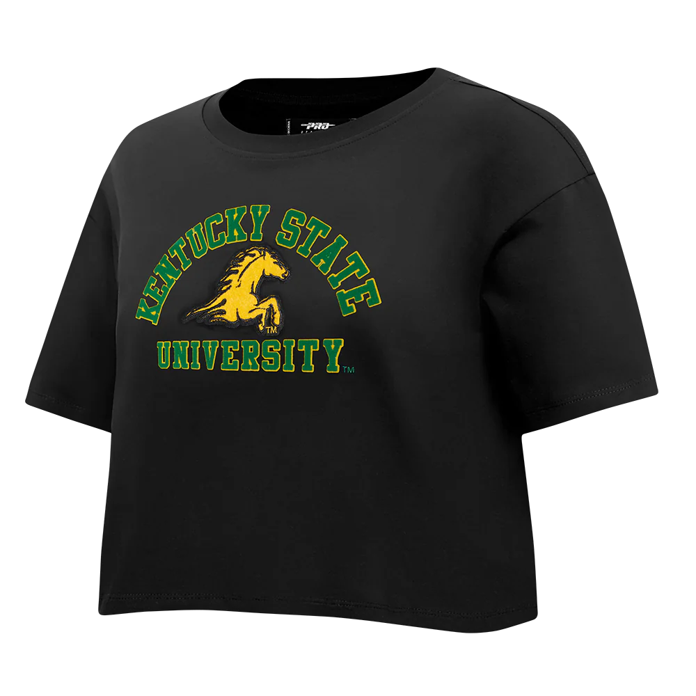 KENTUCKY STATE UNIVERSITY CLASSIC SINGLE JERSEY BOXY TEE