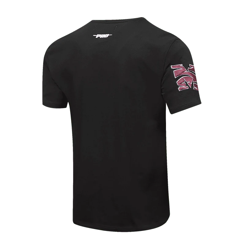 MOREHOUSE COLLEGE CLASSIC MEN'S STACKED LOGO TEE