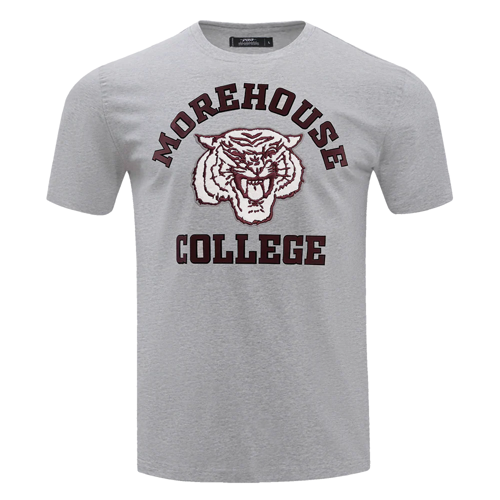 MOREHOUSE COLLEGE CLASSIC MEN'S STACKED LOGO TEE