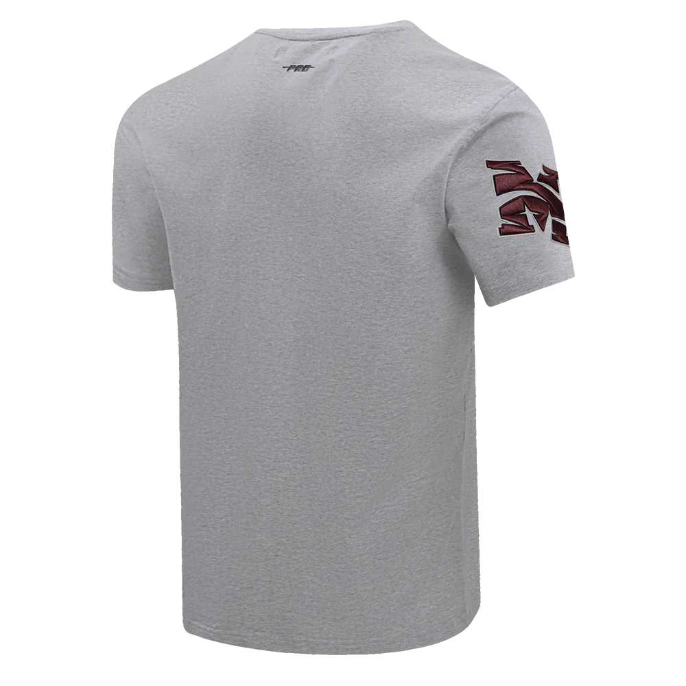 MOREHOUSE COLLEGE CLASSIC MEN'S STACKED LOGO TEE