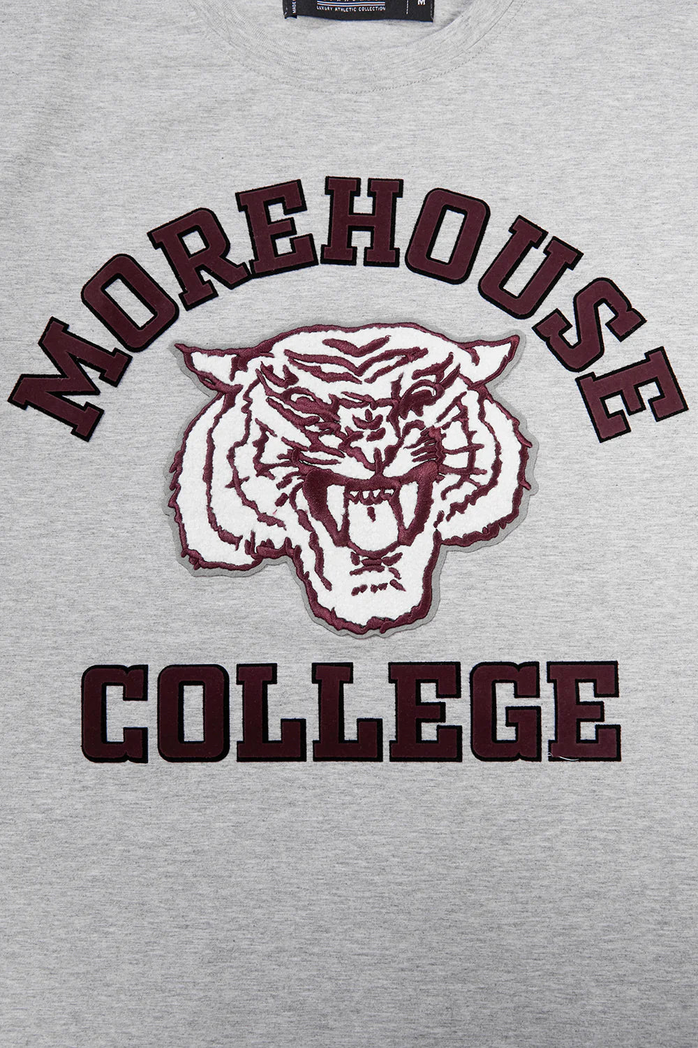 MOREHOUSE COLLEGE CLASSIC MEN'S STACKED LOGO TEE