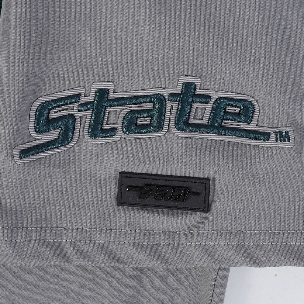 MICHIGAN STATE UNIVERSITY CLASSIC MEN'S STACKED LOGO TEE