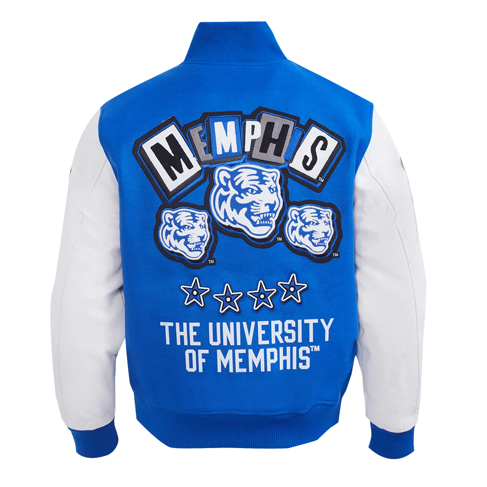 UNIVERSITY OF MEMPHIS HOMECOMING MEN'S WOOL VARSITY JACKET
