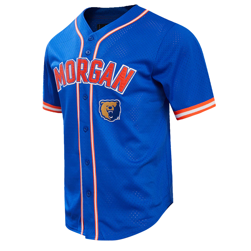 MORGAN STATE UNIVERSITY HOMECOMING MEN'S MESH BUTTON DOWN SHIRT