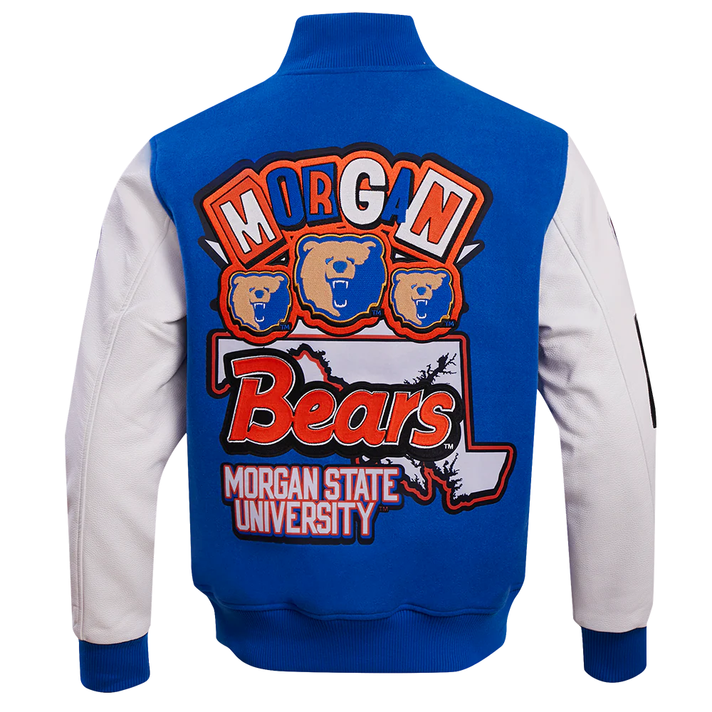 MORGAN STATE UNIVERSITY HOMECOMING MEN'S WOOL VARSITY JACKET