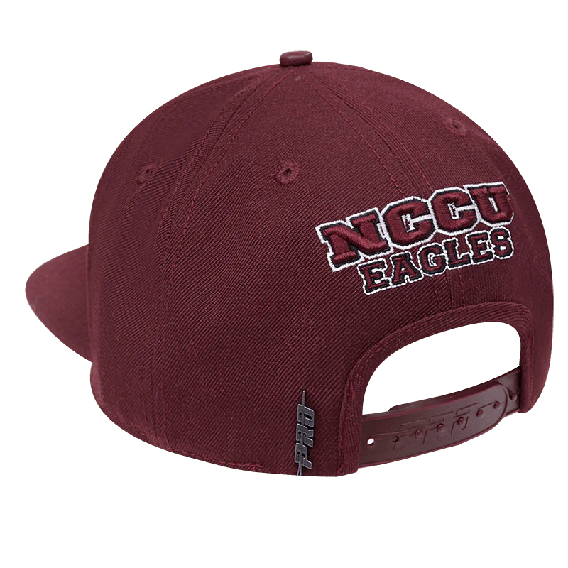 NORTH CAROLINA CENTRAL UNIVERSITY CLASSIC UNISEX STACKED LOGO SNAPB