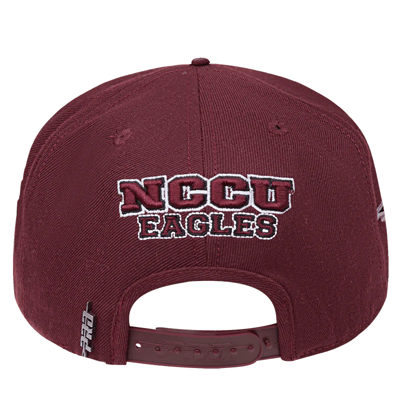 NORTH CAROLINA CENTRAL UNIVERSITY CLASSIC UNISEX STACKED LOGO SNAPB