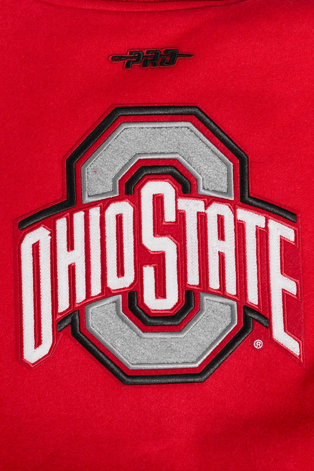 OHIO STATE UNIVERSITY CLASSIC WOMEN'S WOOL VARSITY JACKET