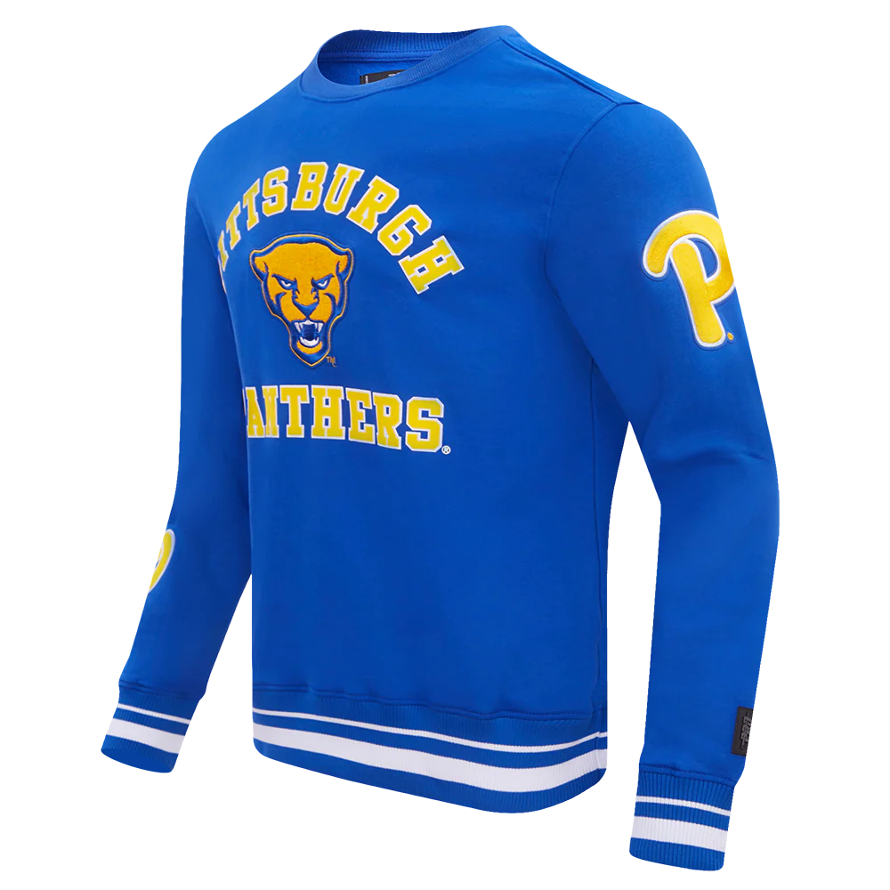 UNIVERSITY OF PITTSBURGH CLASSIC MEN'S STACKED LOGO CREWNECK