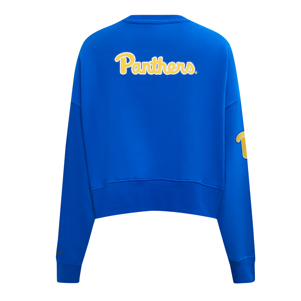 COLLEGE UNIVERSITY OF PITTSBURGH CLASSIC FLEECE CREWNECK