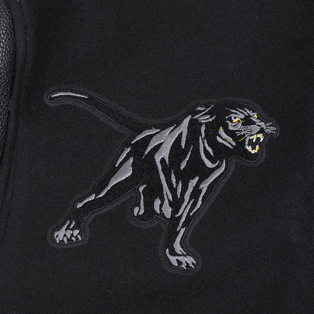 PRAIRIE VIEW A&M UNIVERSITY CLASSIC RIB WOOL VARSITY JACKET