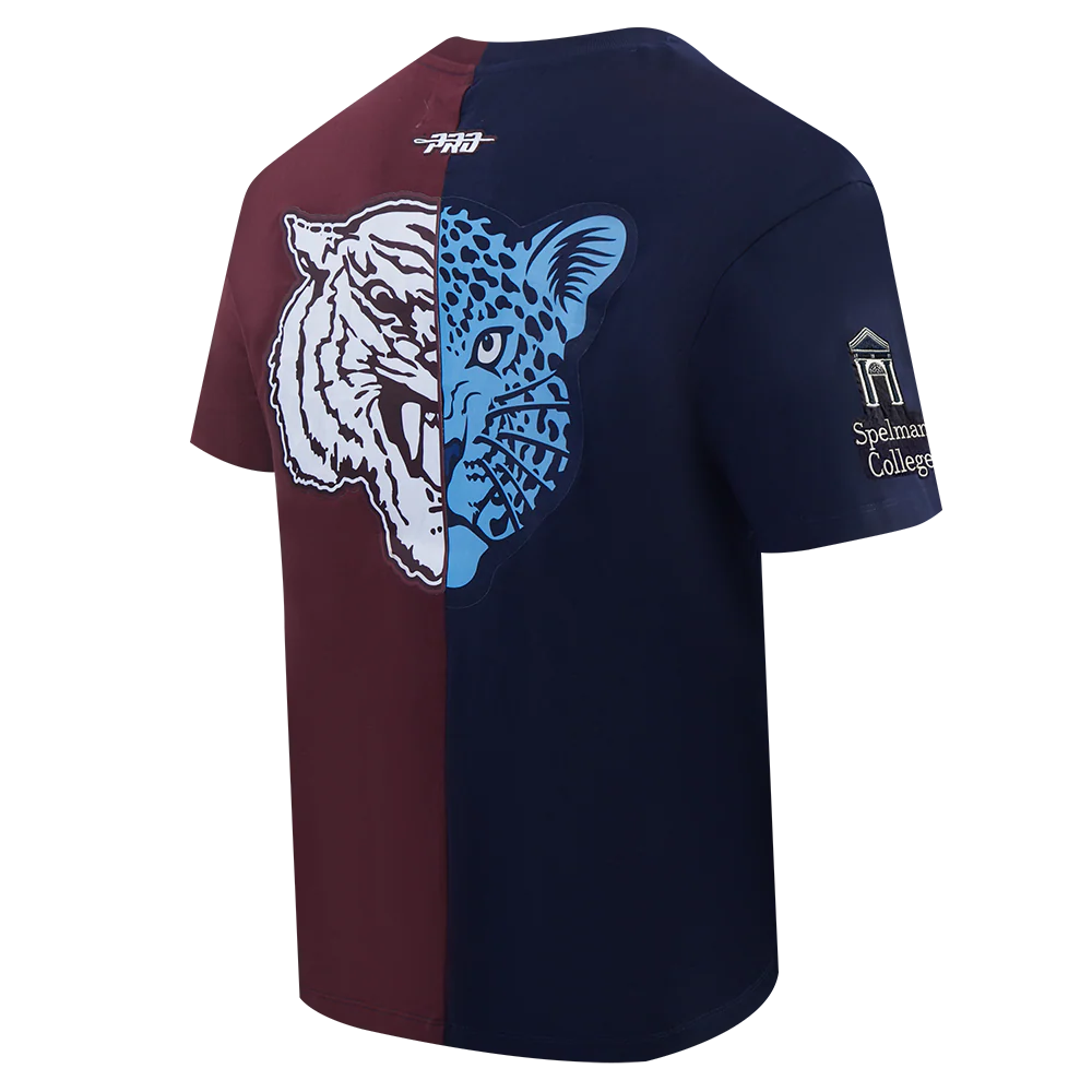 COLLEGE SPELHOUSE HOMECOMING MEN'S DROP SHOULDER SPLIT TEE