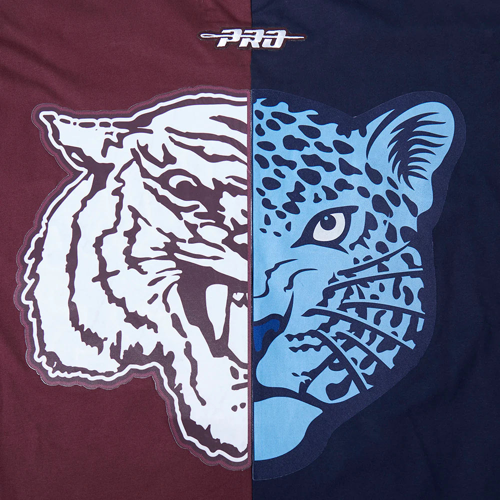 COLLEGE SPELHOUSE HOMECOMING MEN'S DROP SHOULDER SPLIT TEE