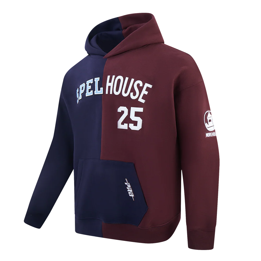 COLLEGE SPELHOUSE HOMECOMING MEN'S SPLIT FLC PO HOODIE