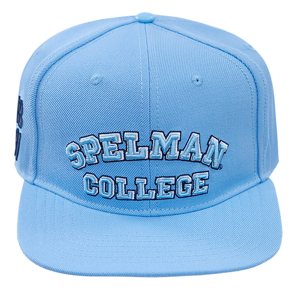 SPELMAN COLLEGE CLASSIC UNISEX PRIMARY LOGO WOOL SNAPBACK