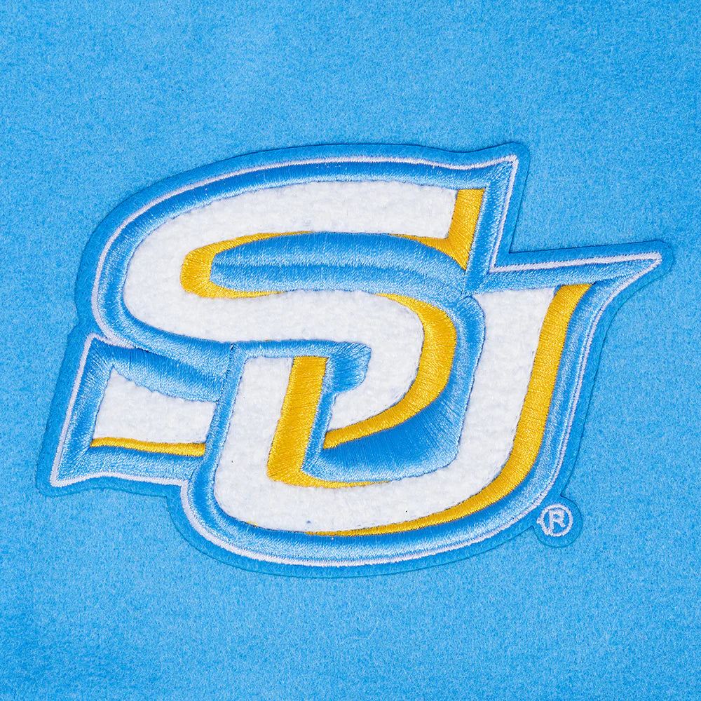 SOUTHERN UNIVERSITY CLASSIC RIB WOOL VARSITY JACKET