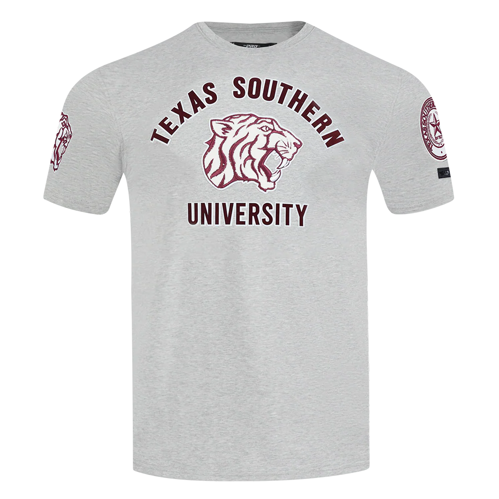 TEXAS SOUTHERN UNIVERSITY CLASSIC MEN'S STACKED LOGO TEE