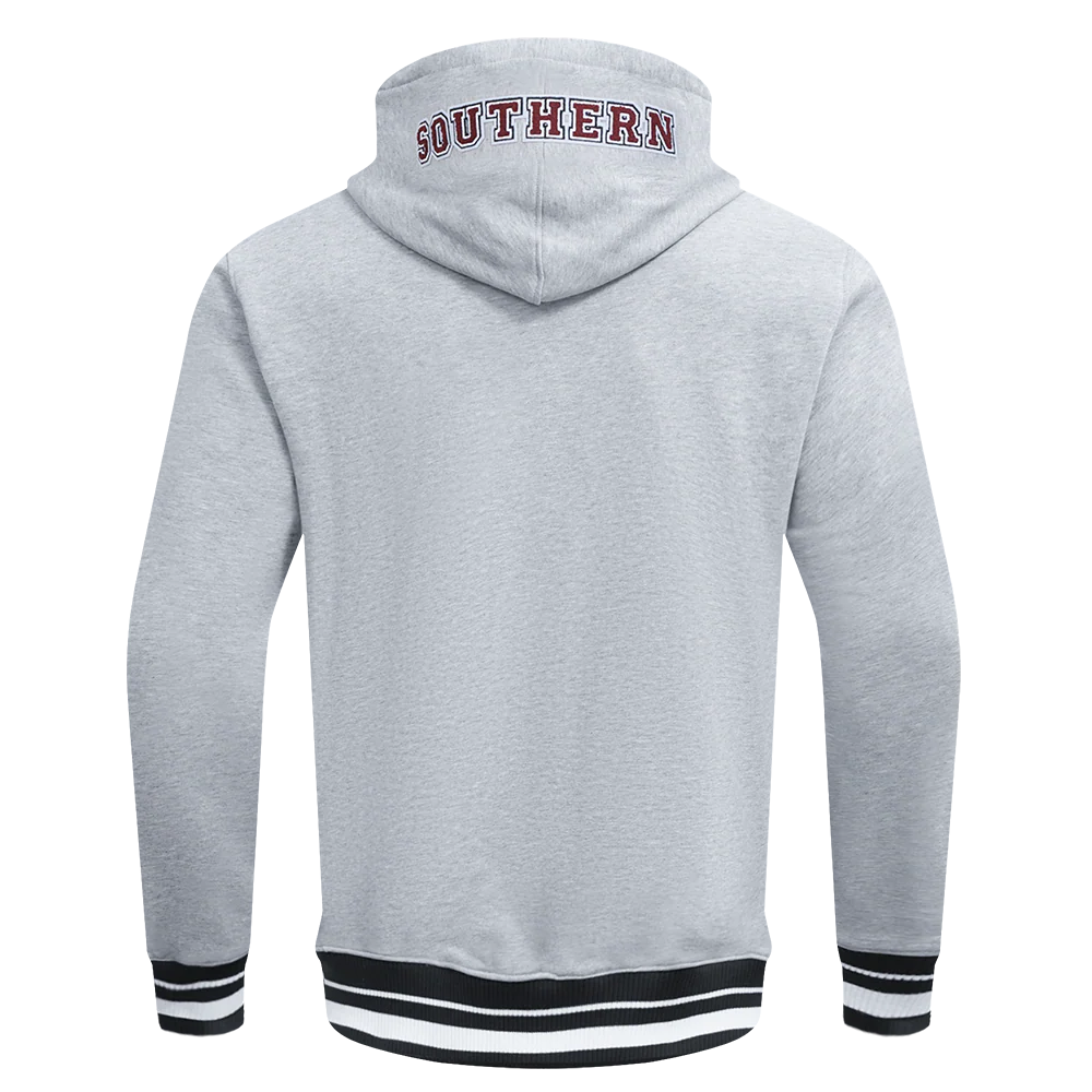 TEXAS SOUTHERN UNIVERSITY CLASSIC MEN'S STACKED LOGO PULLOVER HOODIE