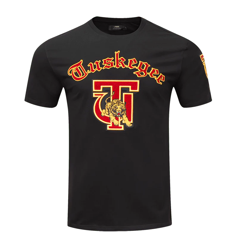 TUSKEGEE UNIVERSITY CLASSIC MEN'S STACKED LOGO TEE