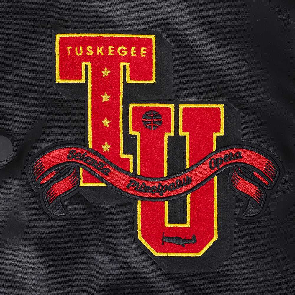 TUSKEGEE UNIVERSITY HBCU X NBA ALL STAR 2025 MEN'S SUBLIMATED SATIN JACKET