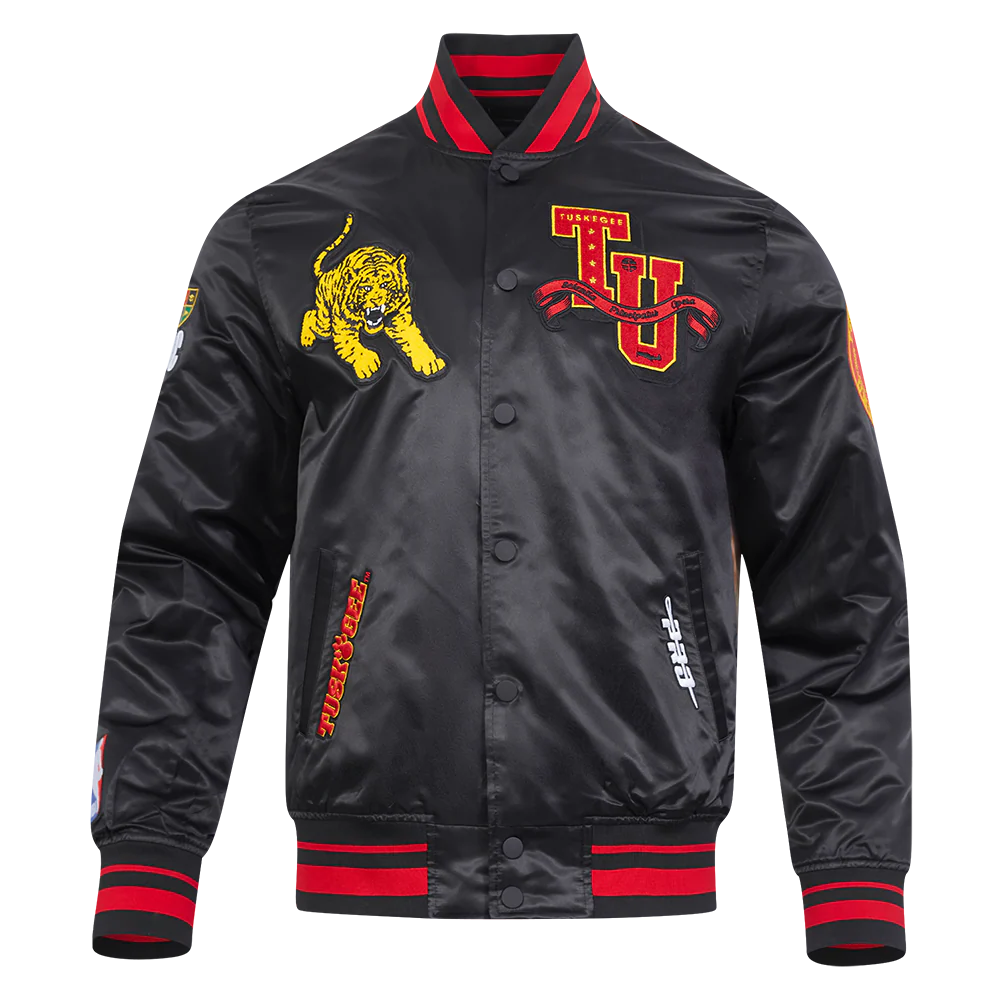 TUSKEGEE UNIVERSITY HBCU X NBA ALL STAR 2025 MEN'S SUBLIMATED SATIN JACKET