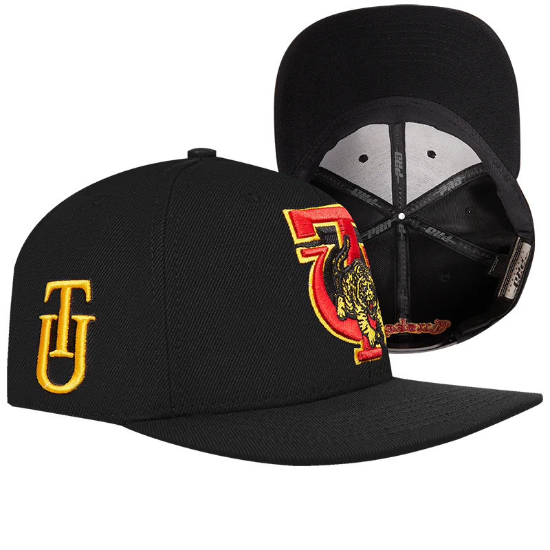 TUSKEGEE UNIVERSITY CLASSIC UNISEX PRIMARY LOGO WOOL SNAPBACK HAT