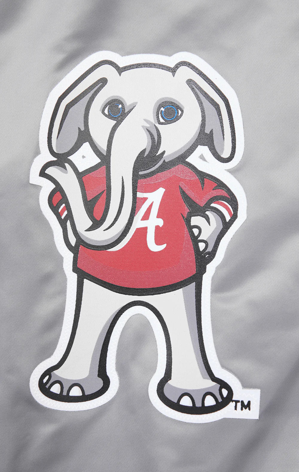 UNIVERSITY OF ALABAMA CLASSIC RIB SATIN JACKET