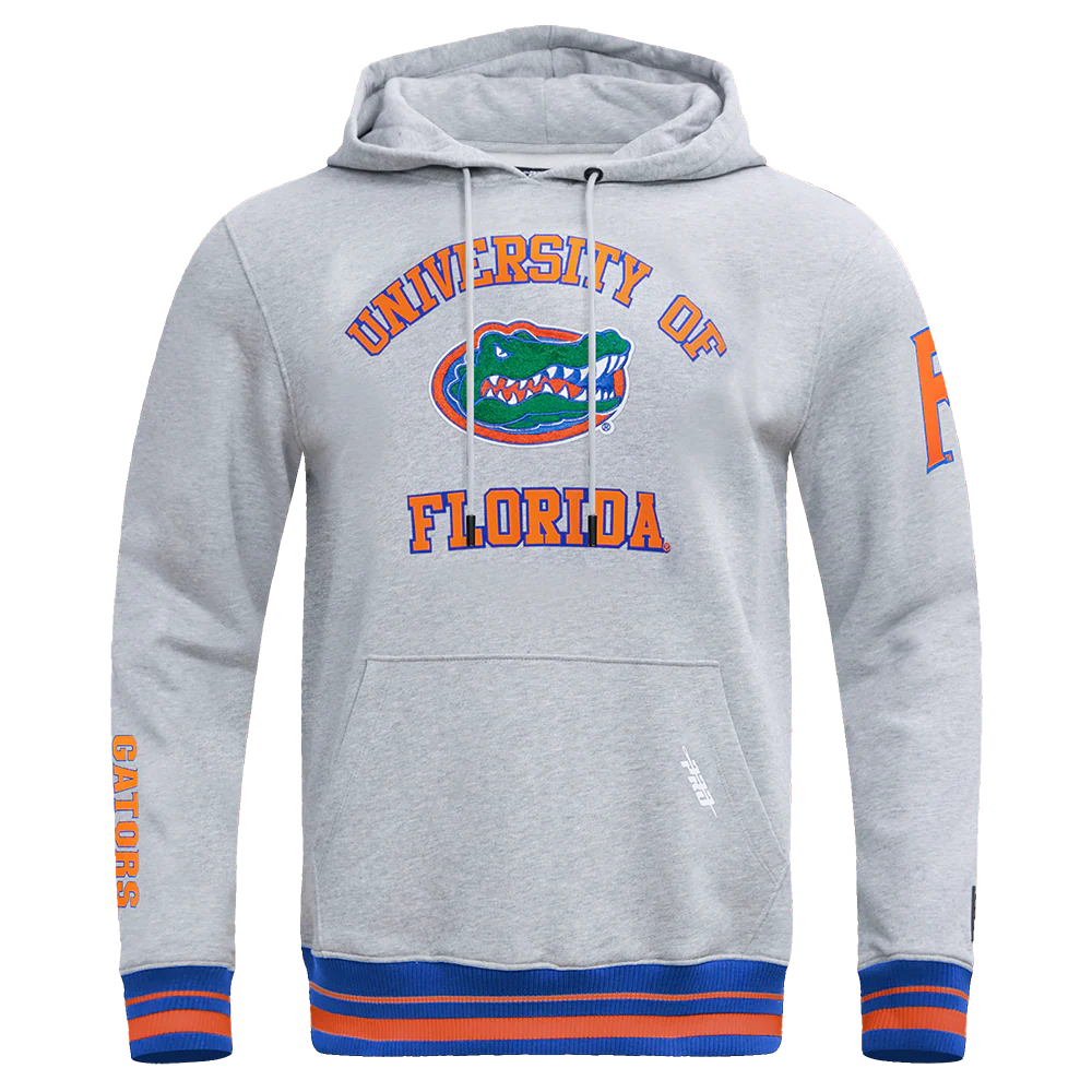 UNIVERSITY OF FLORIDA CLASSIC MEN'S STACKED LOGO PULLOVER HOODIE