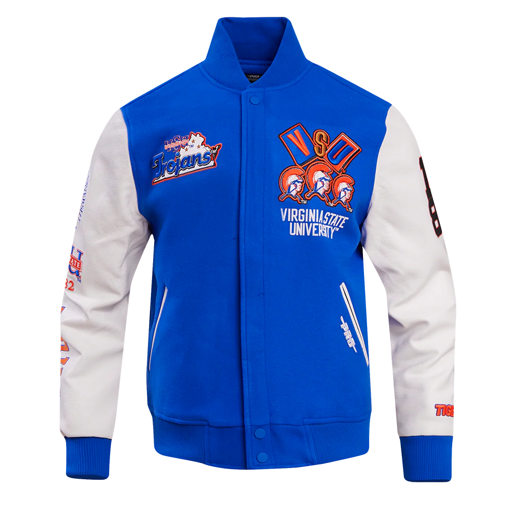 VIRGINIA STATE UNIVERSITY HOMECOMING MEN'S WOOL VARSITY JACKET
