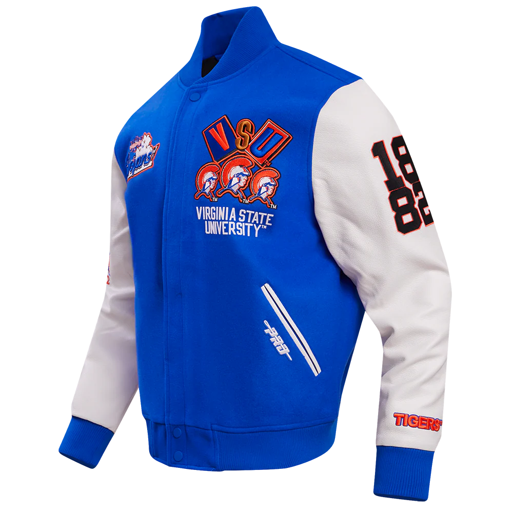 VIRGINIA STATE UNIVERSITY HOMECOMING MEN'S WOOL VARSITY JACKET