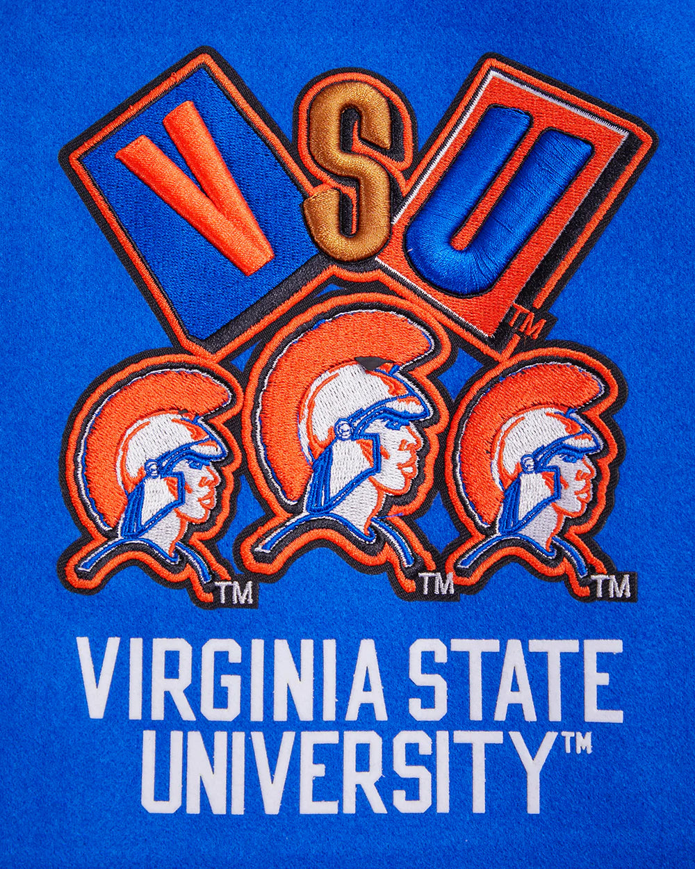 VIRGINIA STATE UNIVERSITY HOMECOMING MEN'S WOOL VARSITY JACKET