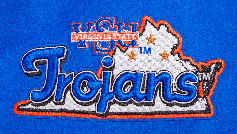VIRGINIA STATE UNIVERSITY HOMECOMING MEN'S WOOL VARSITY JACKET