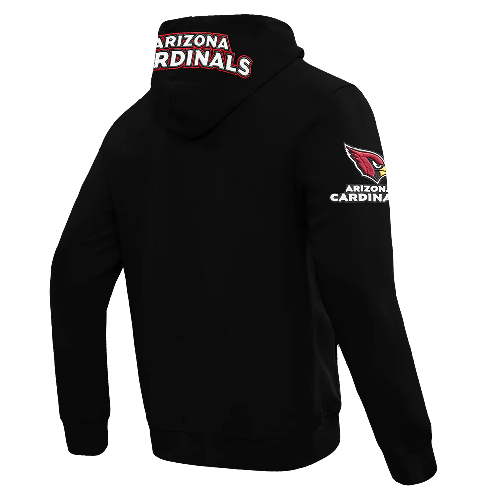 NFL ARIZONA CARDNIALS CLASSIC CHENILLE MEN'S DK FZ HOODIE