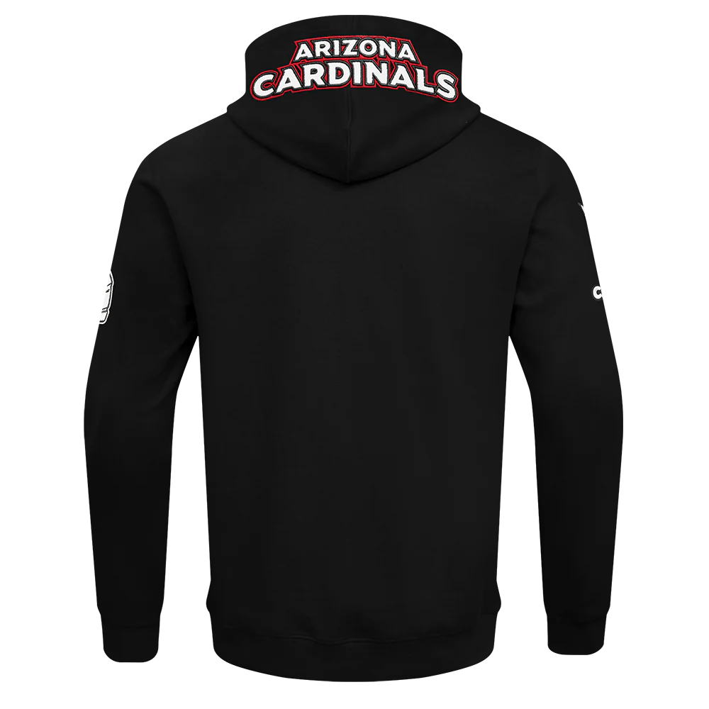 NFL ARIZONA CARDNIALS CLASSIC CHENILLE MEN'S DK FZ HOODIE