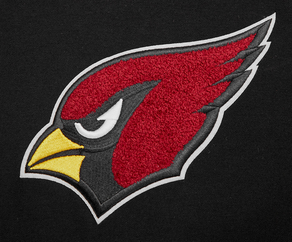 NFL ARIZONA CARDNIALS CLASSIC CHENILLE MEN'S DK FZ HOODIE