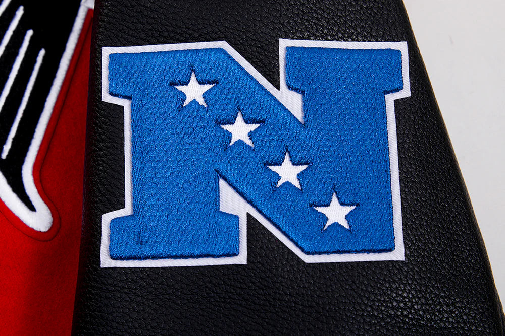 NFL ATLANTA FALCONS RETRO CLASSIC MEN'S RIB WOOL VARSITY JACKET