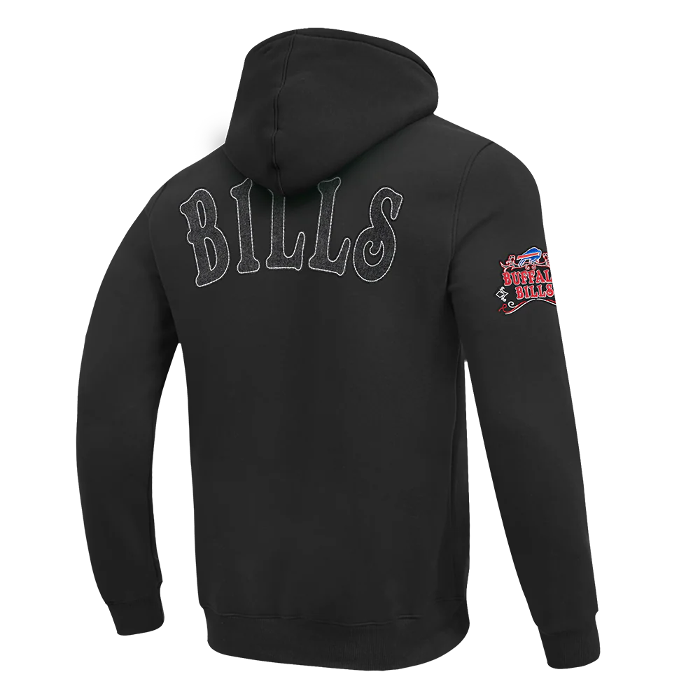 NFL BUFFALO BILLS REBEL ATHLETICS MEN'S FLC PO HOODIE